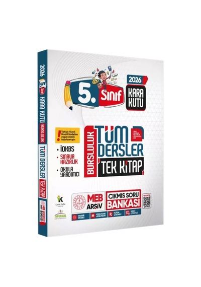 2027 5.Sınıf İOKBS PAKET 8li Tıpkı Basım/Tüm Dersler Tek Kitap Çözümlü Çıkmış Soru Bankası 2li Set