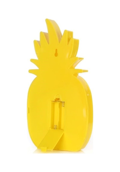 Plentiful Ananas Şeklinde Ledli Dekoratif Eğlenceli Çocuk Gece Lambası Sarı