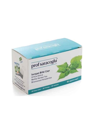 Prof Saracoglu Isırgan Urtica Dioica Bitki Çayı 20'li