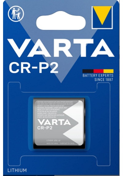 Varta Professional Litium Cr-p2 6v Battery 6204