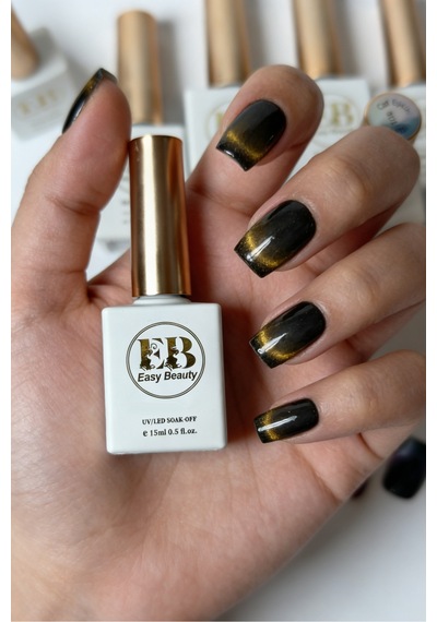 15ml Kedi Gözü Kalıcı Oje - Tpo İçermez - Protez Tırnak Ojesi - Cat Eye Gel Polsıh 9d4 75-9d4