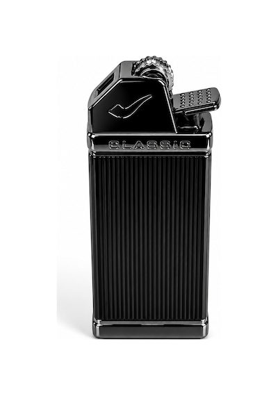 Premium Metal Gazlı Çakmak Klasik Tasarım Siyah