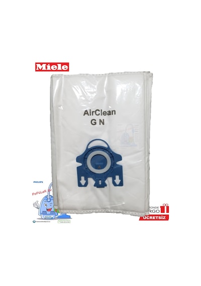 Miele Uyumlu S8 Toz Torbası 4 Adet +
