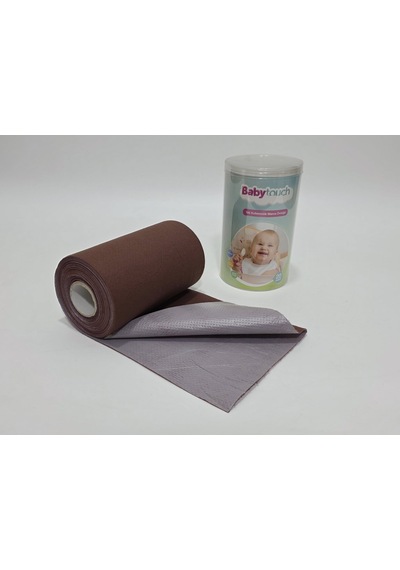 Baby Touch Tek Kullanımlık Rulo Bebek Mama Önlüğü 20 Adet Çok Renkli