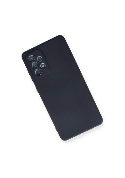 Samsung Galaxy Uyumlu   A72 Kılıf Nano İçi Kadife Silikon - Lacivert