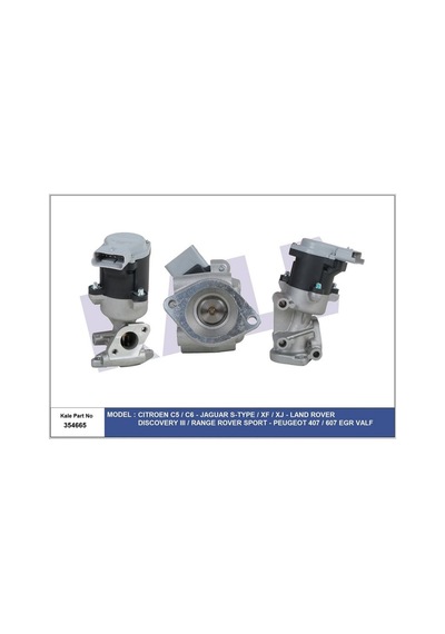 KALE 354665 EGR VALFI (ARKA) C5 C6 JAGUAR S-TYPE XF XJ LAND ROVER