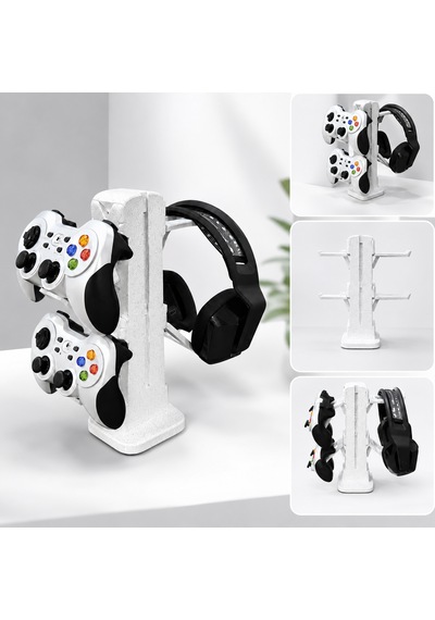 Gaming Tower Oyun Konsolu Düzenleyici Mermer Rengi