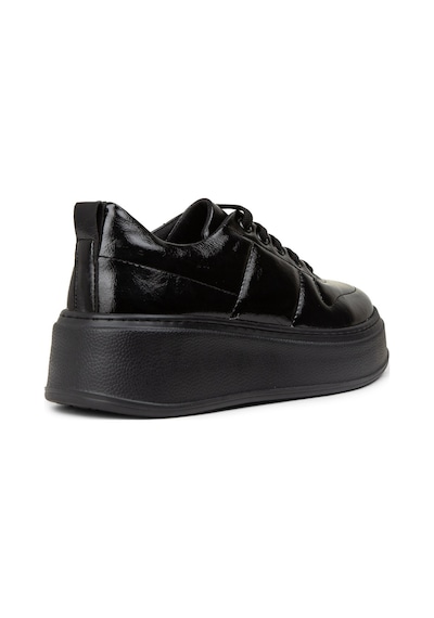Deery Kadın Vintage Rugan Siyah Sneaker Ayakkabı - Ce483zsyhc01 Siyah