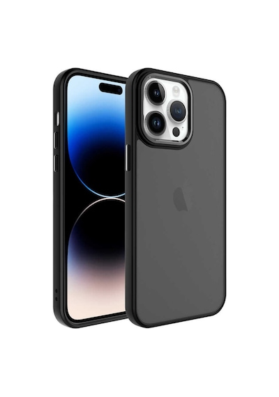 Apple Uyumlu iPhone 14 Pro Kilif Buzlu Sert Pc Trasnparan Kapak 565040074
