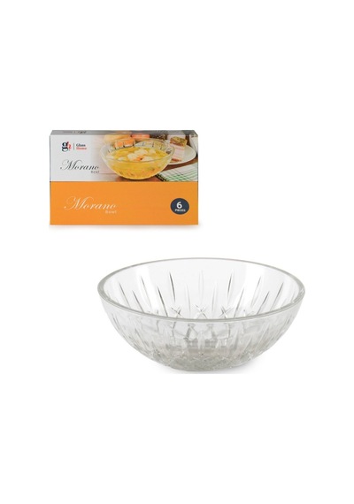 Morano 6lı Cam Kase 10.5 Cm