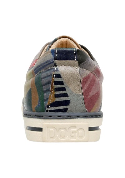 Kadın Vegan Deri Çok Renkli Sneakers - You Are Never Alone Tasarım