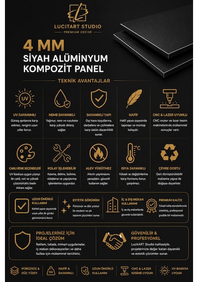 4 Mm Siyah Alüminyum Kompozit Panel Levha Cnc Ve Lazer Kesime Uygun Uv Baskılık Reklam Tabela Malzemesi Siyah Siyah 4 Mm Siyah Alüminyum Kompozit Panel Levha Cnc Ve Lazer Kesime Uygun Uv Baskılık Reklam Tabela Malzemesi Siyah Siyah