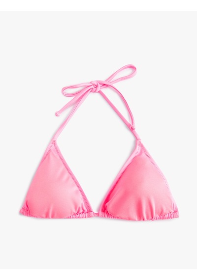 Koton Üçgen Bikini Üstü Basic Pembe 4sak10081mm Gül