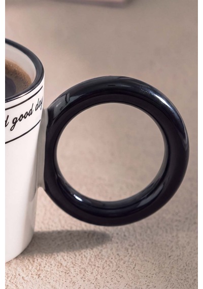 Good Mood Coffee Halka Kulplu Kupa 270 Ml Çok Renkli