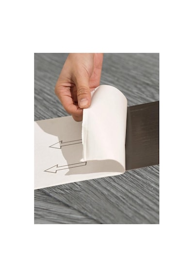 5 Metrekare Koyu Gri Kendinden Yapışkanlı Suya Neme Dayanıklı Pvc-lvt Yer Kaplama Parkesi Nwyp09