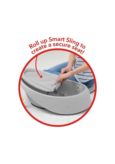 Skip Hop Moby 3'ü 1 Arada Akıllı Küvet Gri