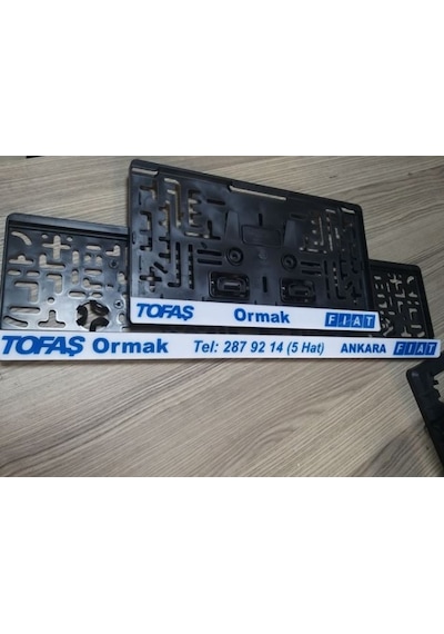 Ormak Tofaş  Pleksi Plakalik 525888778 - 2 Adet Kare