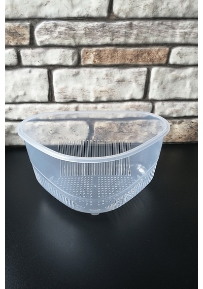 Lavabo Içi Süzgeç- Mini Çöp Kutusu-şeffaf Plastik Şeffaf