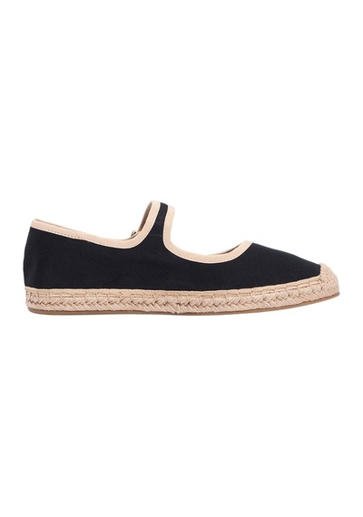 Tommy Hilfiger Kadın Buckle Mary Jane Espadrille Ayakkabı Fw0fw09239bds Siyah