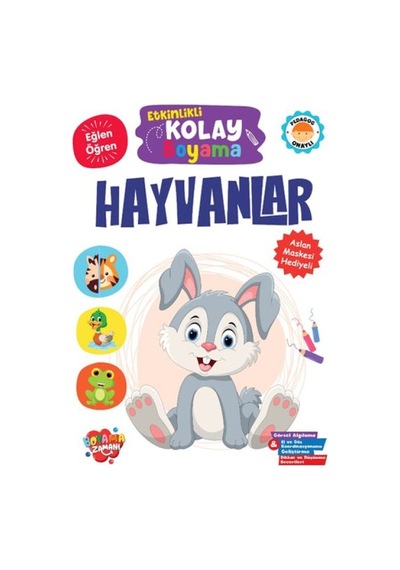 Etkinlikli Kolay Boyama Hayvanlar - Rxlu-644472