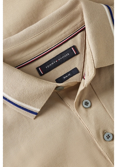 Tommy Hilfiger Erkek Polo Yaka T Shirt Mw0mw39993 Rbt Kum Kum
