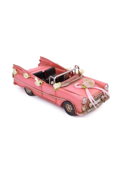 Dekoratif Metal Vintage Gelin Arabası Klasik Chevrolet Araba 24 C