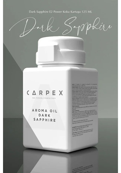 Carpex Çipli E2 Power Eco-x Koku Makinesi Dark Sapphire Koku Kartuşu 125 ML