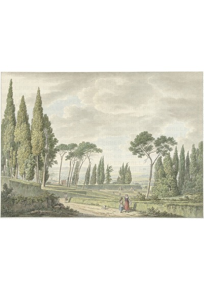 Villa D Este Tivoli Poster Duvar Kağıdı Renkli