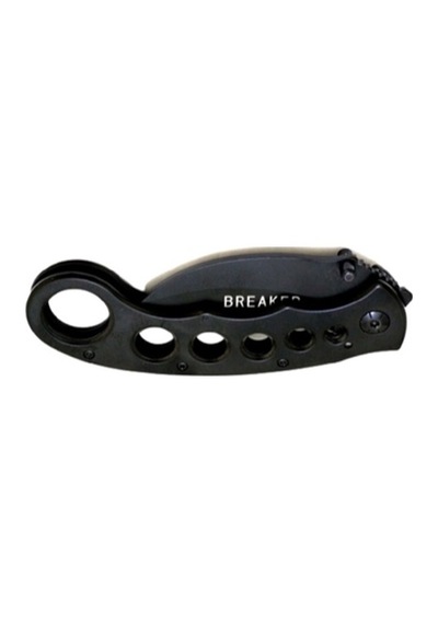 Breaker Marka Kamp Çakı(SLH-149)175gm-19cm-8cm Kamp Bıçak-KEMERE TAKILIR Siyah