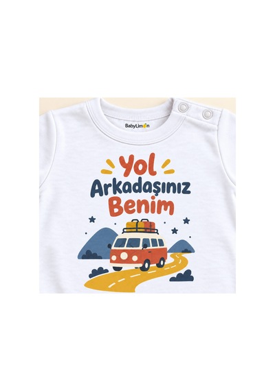 Babylimon Yol Arkadaşınız Benim Beyaz Kısa Kollu Çıtçıtlı Bebek Zıbını Beyaz - Yol Arkadaşınız Benim - 928161927 Beyaz - Yol Arkadaşınız Benim Babylimon Yol Arkadaşınız Benim Beyaz Kısa Kollu Çıtçıtlı Bebek Zıbını Beyaz - Yol Arkadaşınız Benim - 928161927 Beyaz - Yol Arkadaşınız Benim