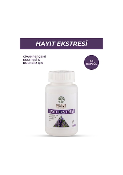 Hayıt Ekstresi 60 Kapsül - Kadınlar İçin Hormonal Denge Pms Ve Destekli