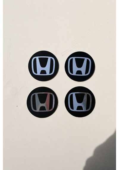 Honda Jant Göbek Arma/etiket 4 Adet