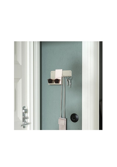 Ikea Havrekross Duvar Askısı , Açık Gri-bej, 23x13 Cm