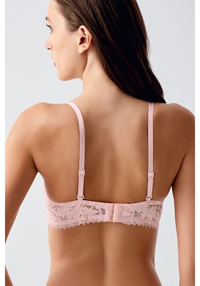 New Bra 33-8370 Desteksiz Sütyen Pudra