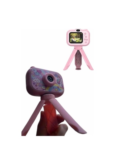 Ayaklı Çocuk Kamerası Tripodlu Mini 1080p Hd Çocuk Kamera