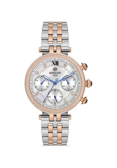 Qt144t-10sr Hislon Kol Saati 35 Mm / Gümüş-rose Gri