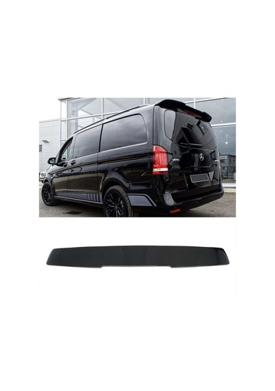 Mercedes Vito 2016+ Arka Spoiler Bagaj Üstü Spoiler Siyah