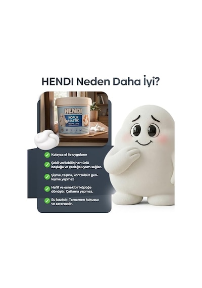 Köpük Mastik Doldurur, Yalıtır, Sızdırmazlık Sağlar 350 Ml