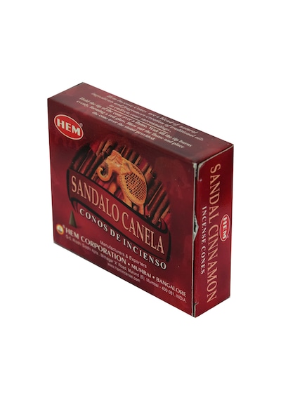 Hem Sandal Tarçın Kokulu 10 Konik Tütsü Sandal Cinnamon
