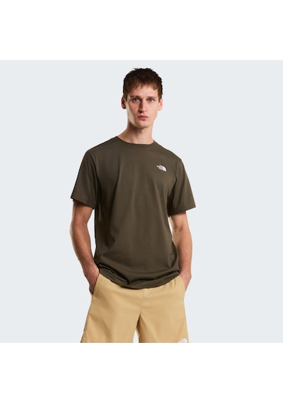 The North Face M Evolutıon Sımple Dome Regular Short Sl Erkek Tişört Nf0a8cz221l1 Yeşil