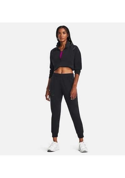 Under Armour Unstoppable Flc Jogger Kadın Eşofman Altı 1379846-001 Siyah