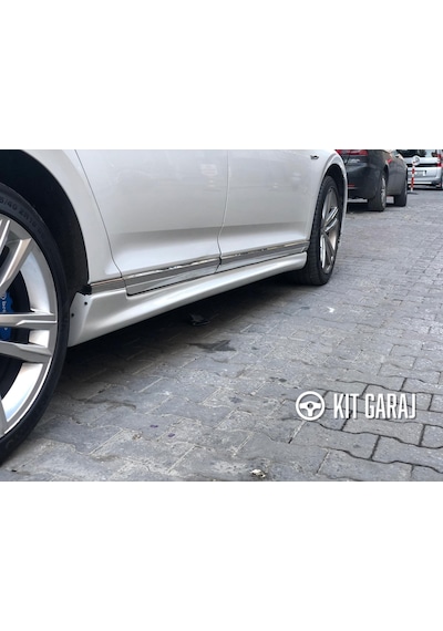 Volkswagen Passat 2014 B8 Yan Marşpiyel Plastik Boyasız