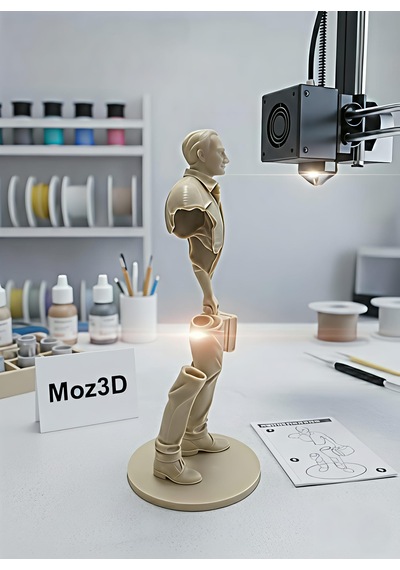 Modern Tasarımlı Figür Stilize İş Adamı Koleksiyon Parçası Diğer