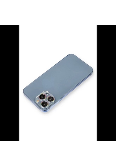 Apple İphone 12 Pro Shine Kamera Lens Koruma Cam - Rainbow