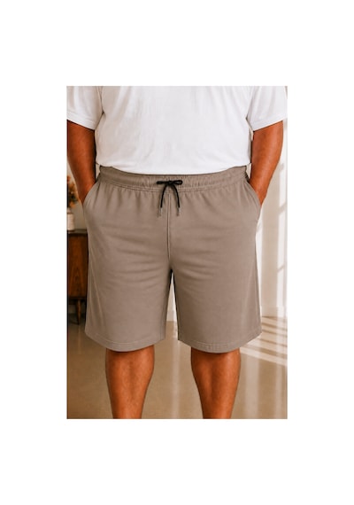 Sngl Tekstil Erkek Büyük Beden Kapri 3xl 4xl 5xl 6xl 7xl 8xl 9xl Vizon