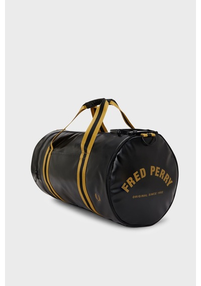 Fred Perry Ayarlanabilir Omuz Askılı Spor Çanta Unisex Çanta L3352 774 Siyah-gold