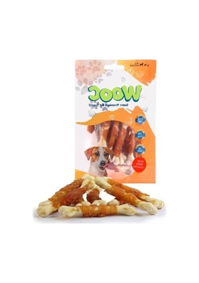Tavuk Sargılı Kalsiyum Kemikli Ödül, 80 Gr Paket