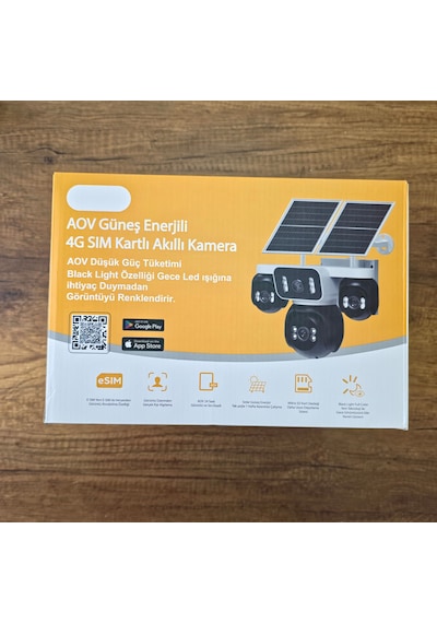 X5tech 44gz Güvenlik Kamerası-güneş Panelli Solar Kamera