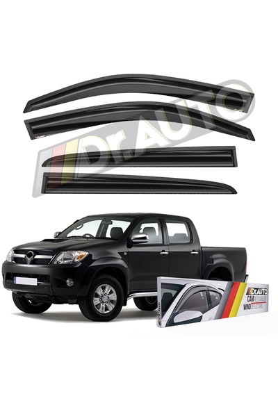 Toyota Hilux 2006-2015 Arası Cam Rüzgarlığı 4'lü