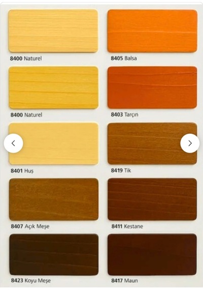Pinosan Dekoratif Ahşap Koruyucu Mat Açık Meşe